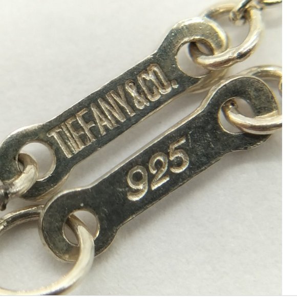 Tiffany and Co. Pendant Necklace Elsa Peretti Open Heart Silver 925 - Picture 4 of 12